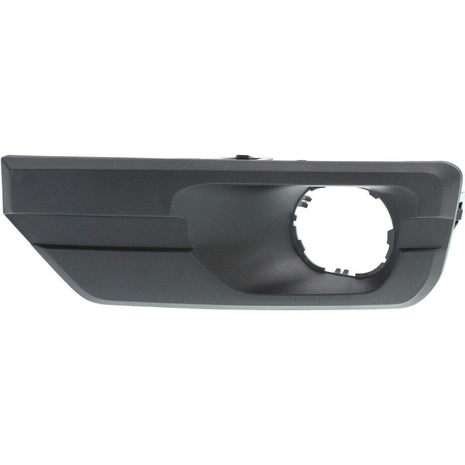DAT AUTO PARTS Front Left Driver Side Fog Light Hole Bezel Cover Trim Molding Bumper Insert Replacement For 2013-2016 GMC Acadia Denali Black Textu...