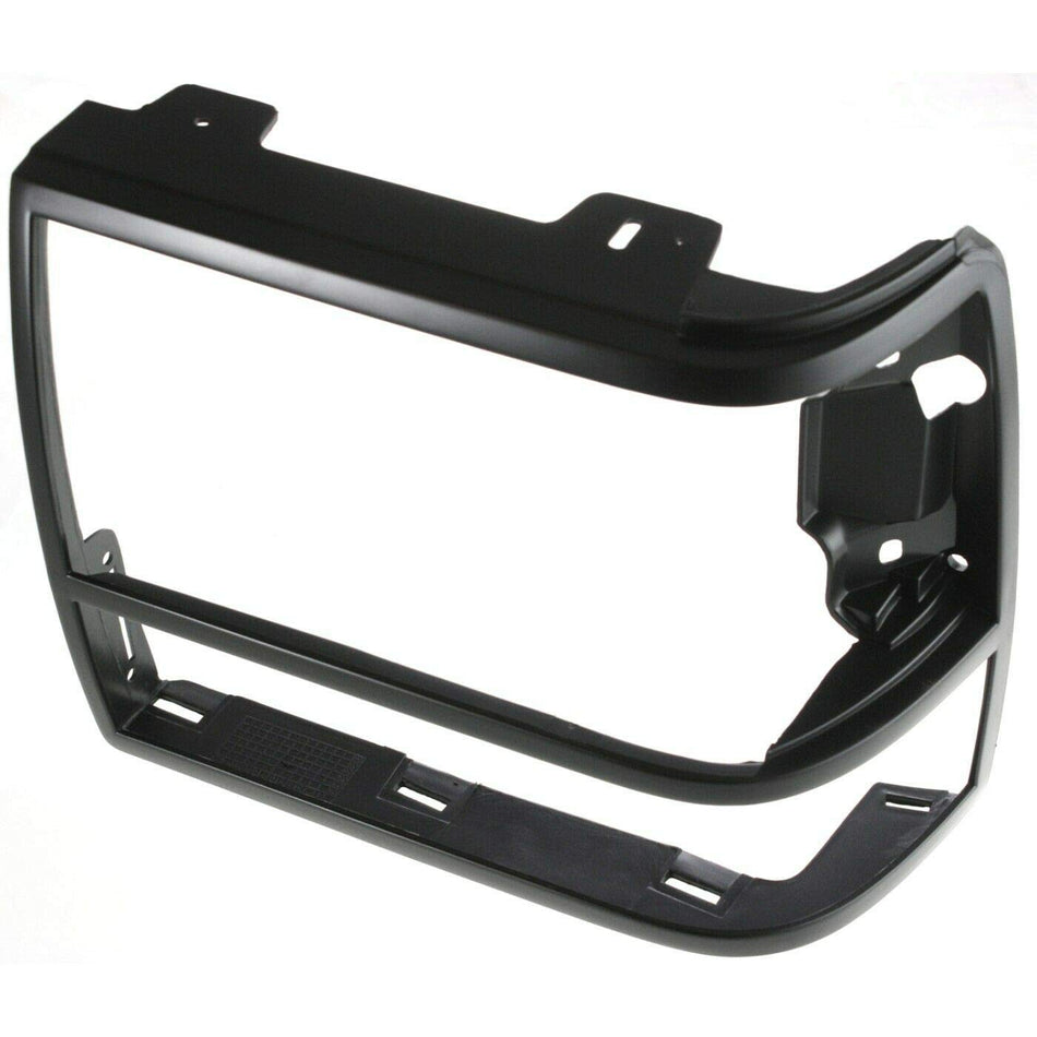 DAT AUTO PARTS Front Left Driver Headlight Bezel Lamp Trim Door Grille Molding Replacement For 1989-1992 Ford Ranger Pickup Truck 1991-1994 Explore...