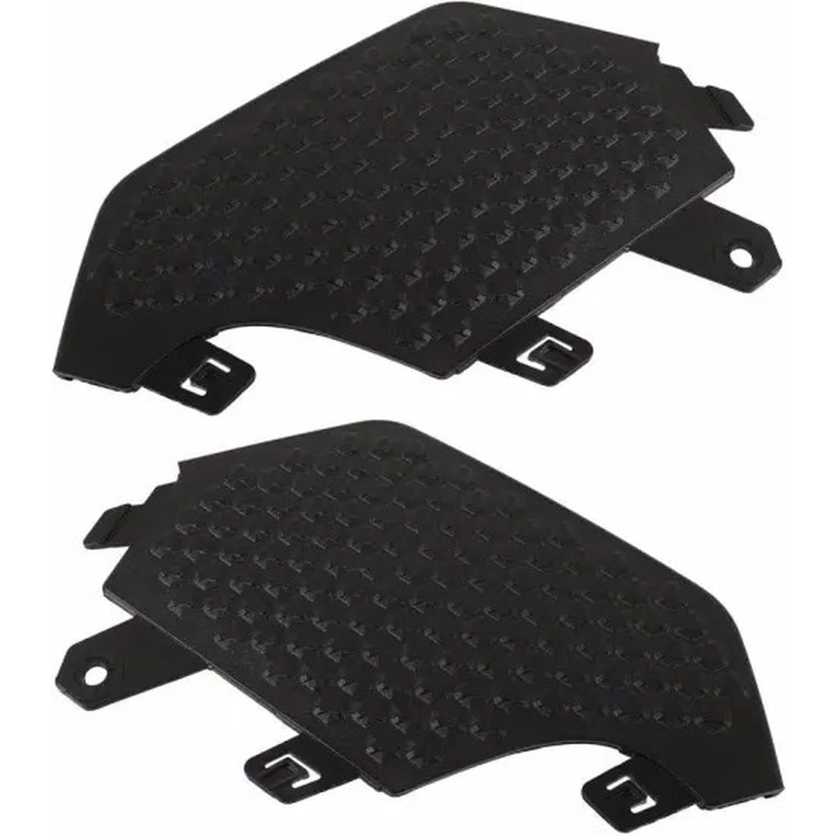 Rear Left & Right Side PAIR, Outer Bumper Corner Insert Step Pad, Fits 2023-2026 Chevy Colorado & GMC Canyon, Except ZR2 & AT4 X Models, Textured B...