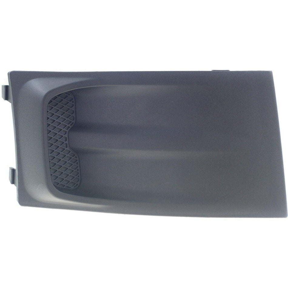 DAT AUTO PARTS Front Left Driver Side Bumper Insert Fog Light Hole Cover Trim Molding Replacement For 2008-2011 Ford Focus 2009-2011 Sedan Only Bla...