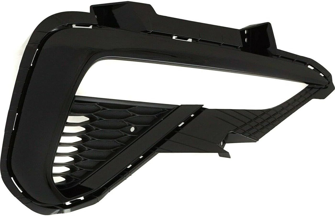 DAT AUTO PARTS Front Right Passenger Side Fog Light Hole Bezel Lamp Cover Grille Trim Molding Bumper Insert Replacement For 2019 2020 Kia Optima Ex...