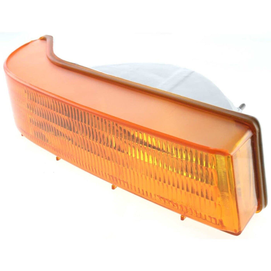 Front Passenger Side Parking Signal Light Fits 1992-1997 Ford Pickup 1992-1993 Bronco 1994-1996 Bronco XLT 1997 F Amber Lens FO2521114