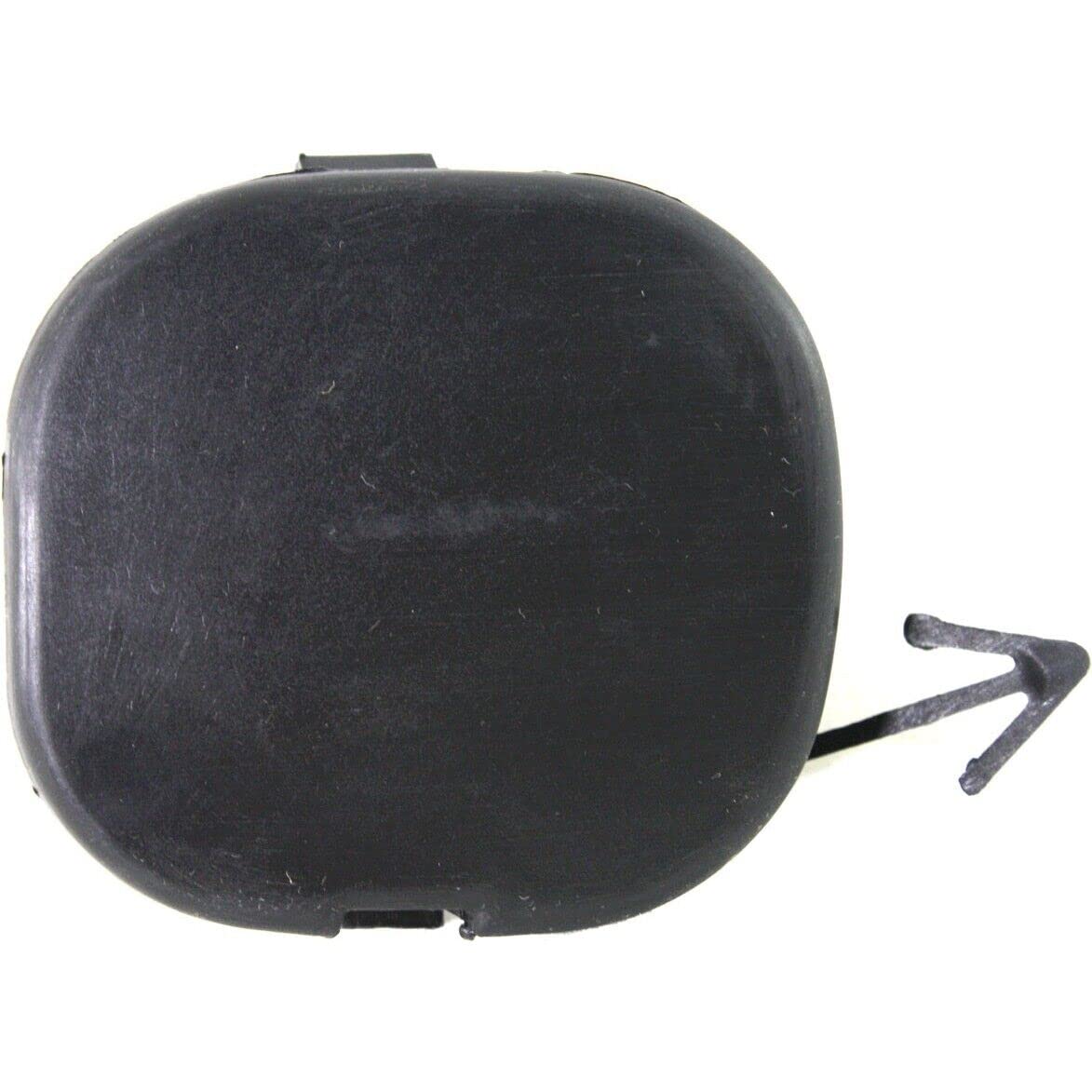 DAT AUTO PARTS Front Bumper Tow Hook Eye Hole Cover Bracket Insert Mounting Retainer Replacement For 2009 - 2010 Nissan Murano Black Textured NI102...