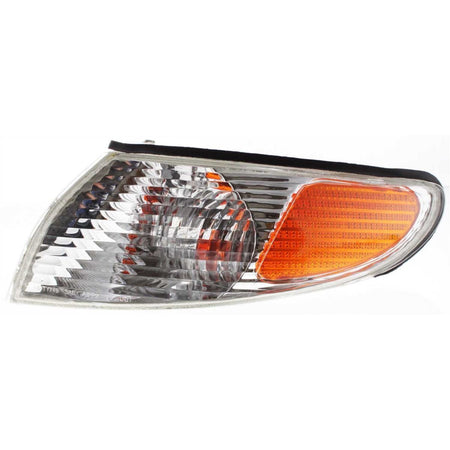 DAT AUTO PARTS Front Left Driver Side Parking Light Lens & Housing Replacement For 1999-2001 Toyota Solara Orange Amber & Clear Lens Corner of Fend...