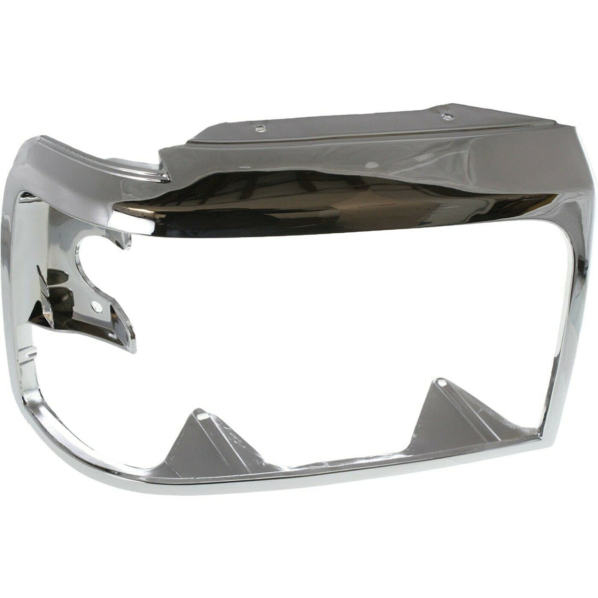 DAT AUTO PARTS Front Left Driver Side Head Light Cover Bezel Replacement For 1992 - 1996 Ford Bronco Silver Chrome FO2513131 F2TZ13064C