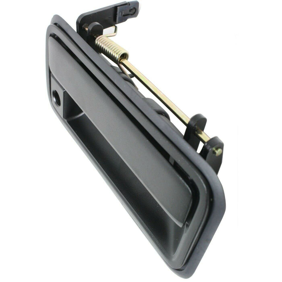 Rear Outside Tailgate Liftgate Door Handle Fits 1995-2000 Chevrolet GMC C K 1500 2500 Black Textured GM1915122