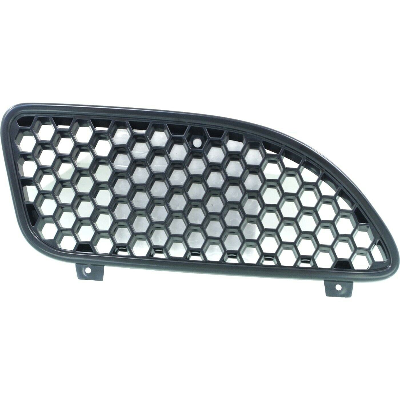 DAT AUTO PARTS Front Right Passenger Side Bumper Grille Grill Assembly Insert Panel Replacement for 2002-2005 Pontiac Grand Am SE Matte-Black Smoot...
