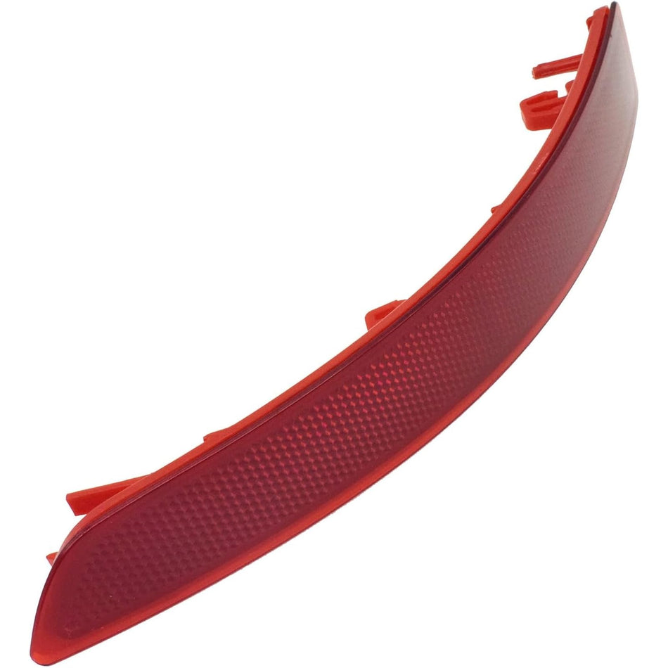 Bumper Light Reflector for 2015-2018 Volkswagen Jetta Rear Right Passenger Side Red Lens VW1185104