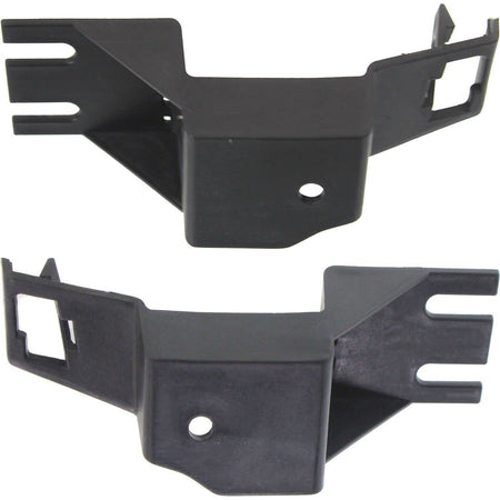 DAT AUTO PARTS Front Right Passenger & Left Driver Side Bumper Bracket Pair Set Replacement For 2014 - 2020 Chevrolet Impala Black Textured GM10261...