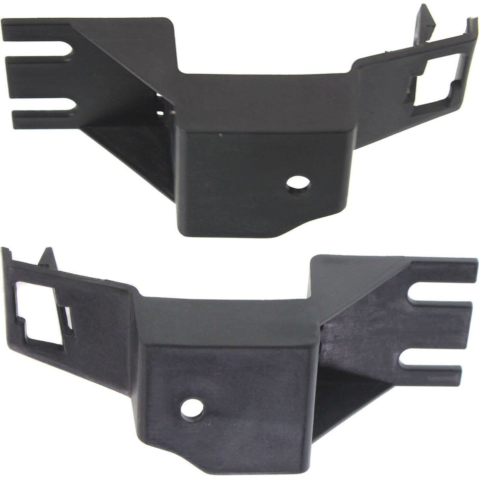 DAT AUTO PARTS Front Right Passenger & Left Driver Side Bumper Bracket Pair Set Replacement For 2014 - 2020 Chevrolet Impala Black Textured GM10261...
