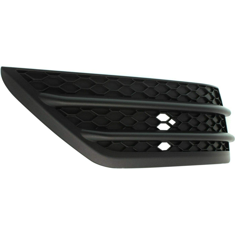 DAT AUTO PARTS Front Left Driver Side Bumper Cover Grille Insert Bracket Trim Molding Replacement For 2016 2017 2018 Honda Pilot Without Park Assis...