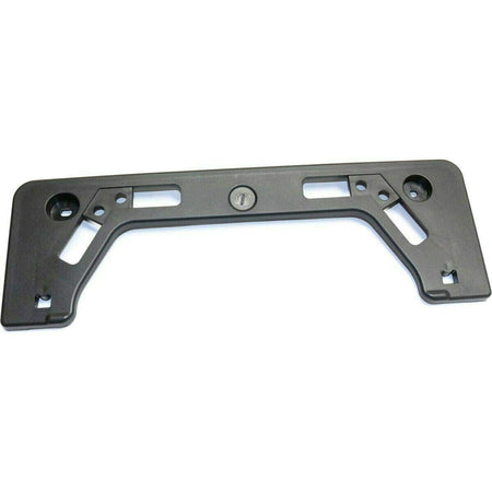 DAT AUTO PARTS Front Bumper License Plate Frame Tag Mounting Bracket Holder Cover Replacement for 2016-2018 Toyota Prius Black Textured Plastic TO1...
