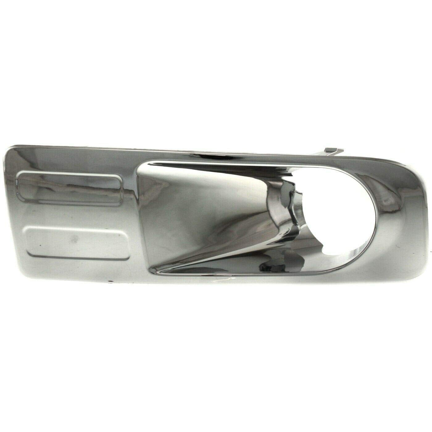 DAT AUTO PARTS Front Right Passenger Side Fog Light Bezel Cover Trim Molding Bumper Insert Replacement For 2006 2007 2008 2009 Ford Fusion Silver C...