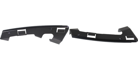 DAT AUTO PARTS Front Left Driver & Right Passenger Side Upper Bumper Cover Bracket Retainer Replacement For 2007 - 2010 Hyundai Elantra Black Steel...