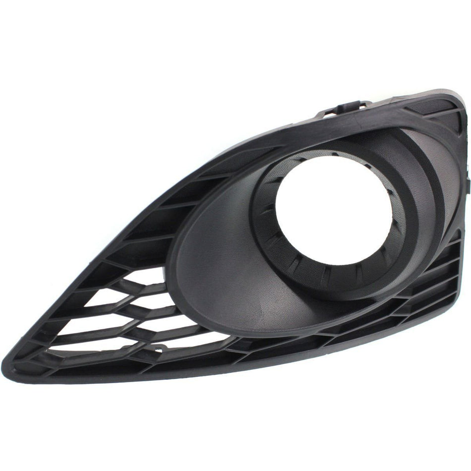 Front Left Driver and Right Passenger Pair Fog Light Cover Insert Set of 2 Replacement for 2010-2012 Ford Fusion SE and Sport Models Will NOT Inclu...