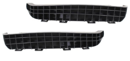 Front Left Driver & Right Passenger Set Of 2 Bumper Cover Mounting Support Bracket Reinforcement Retainer Replacement For 2007 2008 Honda Fit Black...