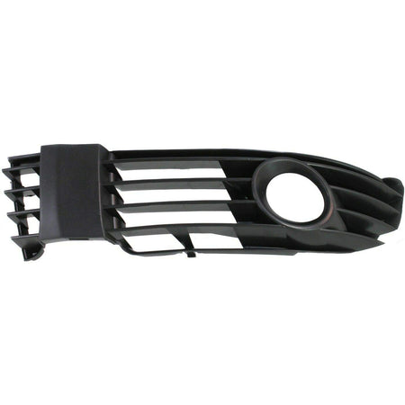 DAT AUTO PARTS Left Front Driver Side Fog Light Grille Cover Insert Replacement For 2001-2005 Volkswagen Passat Black Textured Plastic VW1038105 3B...