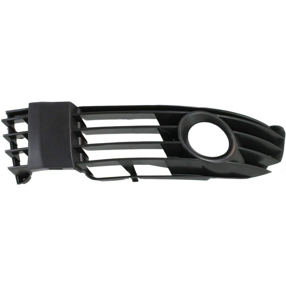 DAT AUTO PARTS Left Front Driver Side Fog Light Grille Cover Insert Replacement For 2001-2005 Volkswagen Passat Black Textured Plastic VW1038105 3B...