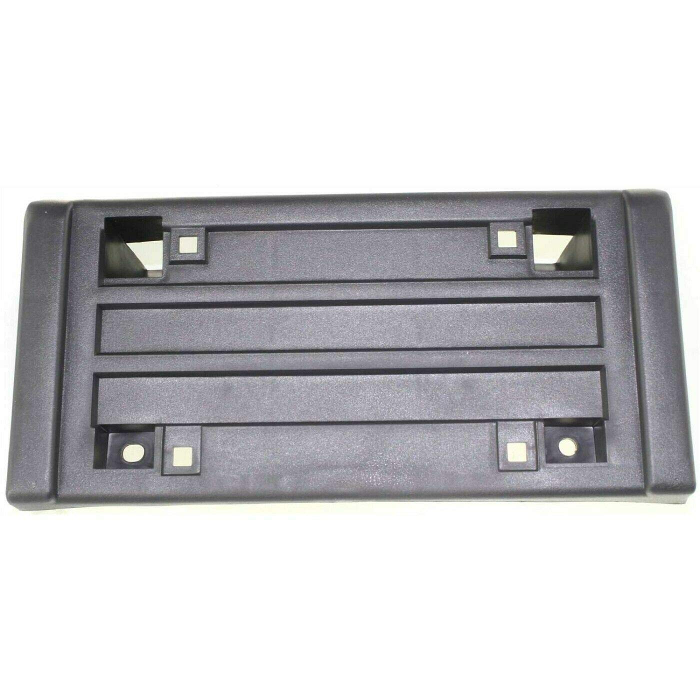 Front Bumper Cover License Plate Frame Tag Mounting Bracket Holder Replacement for 1988-2000 Chevrolet Chevy GMC Suburban Yukon Pickup 1995-2000 Ta...