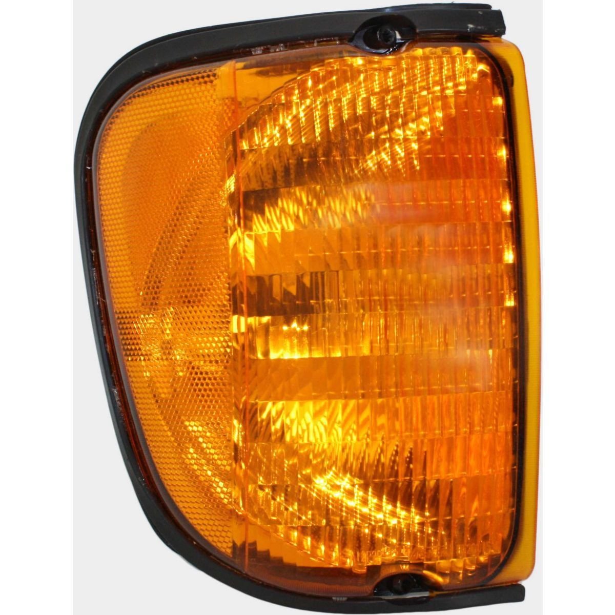 DAT AUTO PARTS Front Right Passenger Side Corner Parking Signal Lamp Orange Marker Light Assembly Housing Plastic Lens Replacement For 2003-2007 Fo...