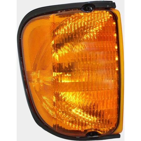 DAT AUTO PARTS Front Right Passenger Side Corner Parking Signal Lamp Orange Marker Light Assembly Housing Plastic Lens Replacement For 2003-2007 Fo...