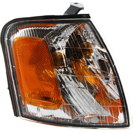 DAT AUTO PARTS Front Right Passenger Side Parking Signal Light Lens And Housing Assembly Replacement For 1998 - 1999 Toyota Avalon Amber & Clear Le...