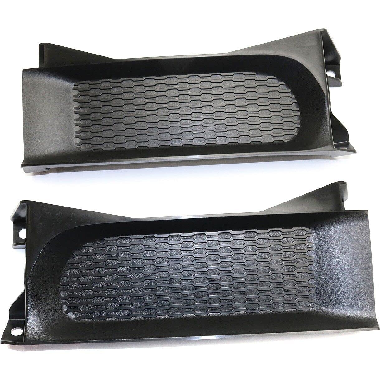 DAT AUTO PARTS Front Left Driver & Right Passenger Side Pair Bumper Tow Hook Hole Cover Molding Trim Replacement For 2019 - 2022 Ram 1500 Classic P...