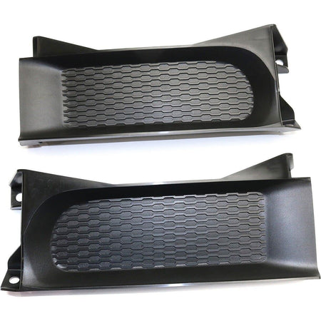 DAT AUTO PARTS Front Left Driver & Right Passenger Side Pair Bumper Tow Hook Hole Cover Molding Trim Replacement For 2019 - 2022 Ram 1500 Classic P...