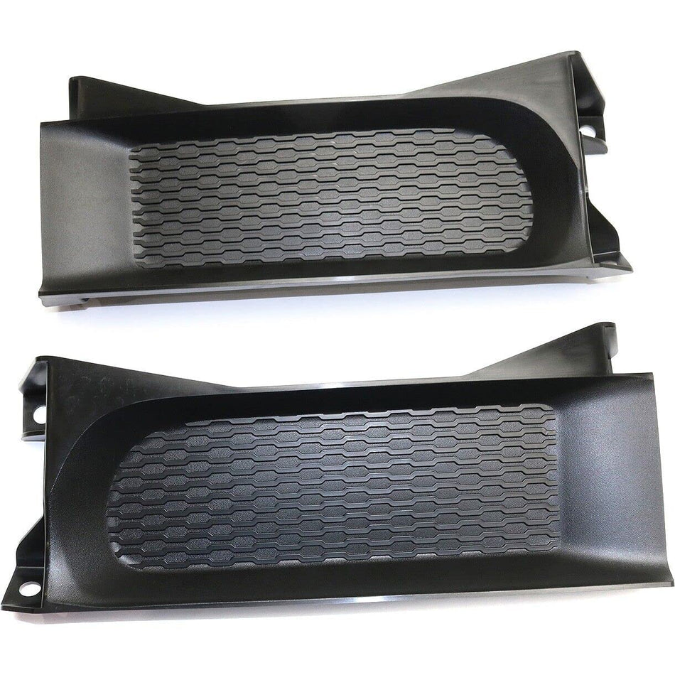 DAT AUTO PARTS Front Left Driver & Right Passenger Side Pair Bumper Tow Hook Hole Cover Molding Trim Replacement For 2019 - 2022 Ram 1500 Classic P...