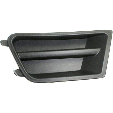 DAT AUTO PARTS Front Left Driver Side Fog Light Hole Cover Trim Molding Bumper Insert Replacement For 2010 2011 2012 Ford Mustang Base Model Black ...