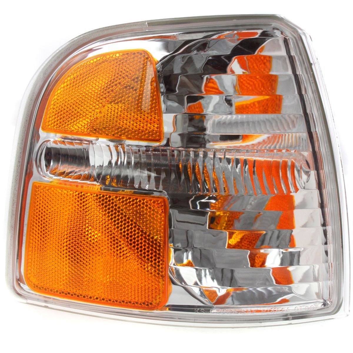 DAT AUTO PARTS Front Right Passenger Side Parking Signal Side Marker Light Corner Lamp Lens and Housing Replacement For 2004 2005 Ford Explorer Cle...