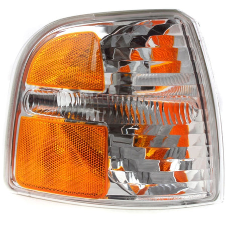 DAT AUTO PARTS Front Right Passenger Side Parking Signal Side Marker Light Corner Lamp Lens and Housing Replacement For 2004 2005 Ford Explorer Cle...
