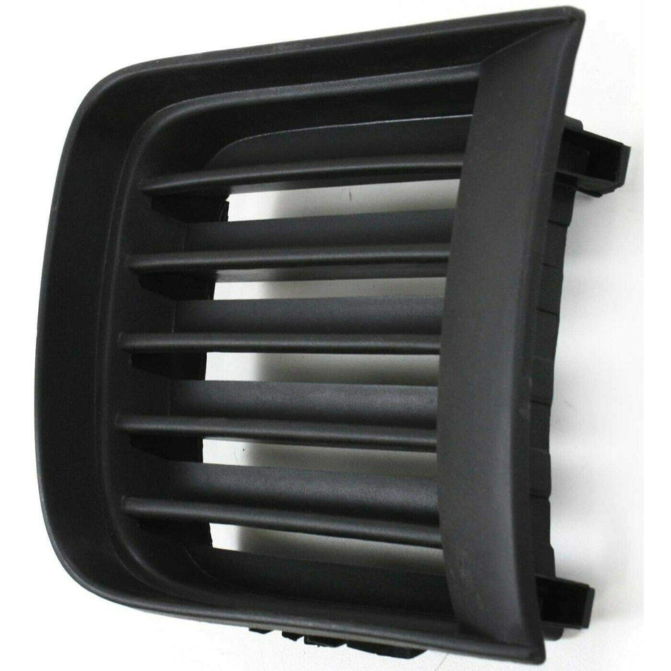 DAT AUTO PARTS Front Left Driver Side Bumper Cover Inner Grille Insert Trim Molding Replacement For 1998-2004 Nissan Pathfinder Black Textured Plas...