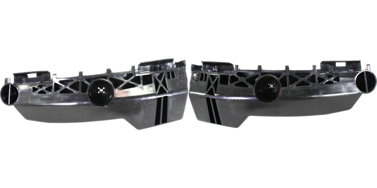 DAT AUTO PARTS Rear Left Driver And Right Passenger Side Bumper Cover Support Bracket Retainer Replacement For 2006 - 2012 Toyota RAV4 Black Textur...
