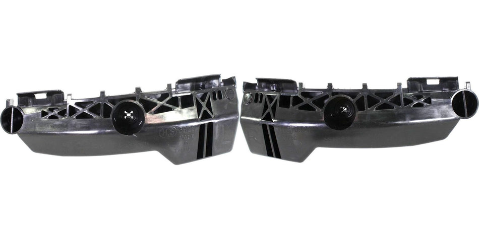 DAT AUTO PARTS Rear Left Driver And Right Passenger Side Bumper Cover Support Bracket Retainer Replacement For 2006 - 2012 Toyota RAV4 Black Textur...