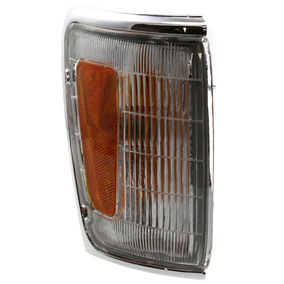 Front Passenger Side Parking Light Fits 1990-1991 Toyota 4Runner 1989-1991 Pickup Clear Lens TO2521126
