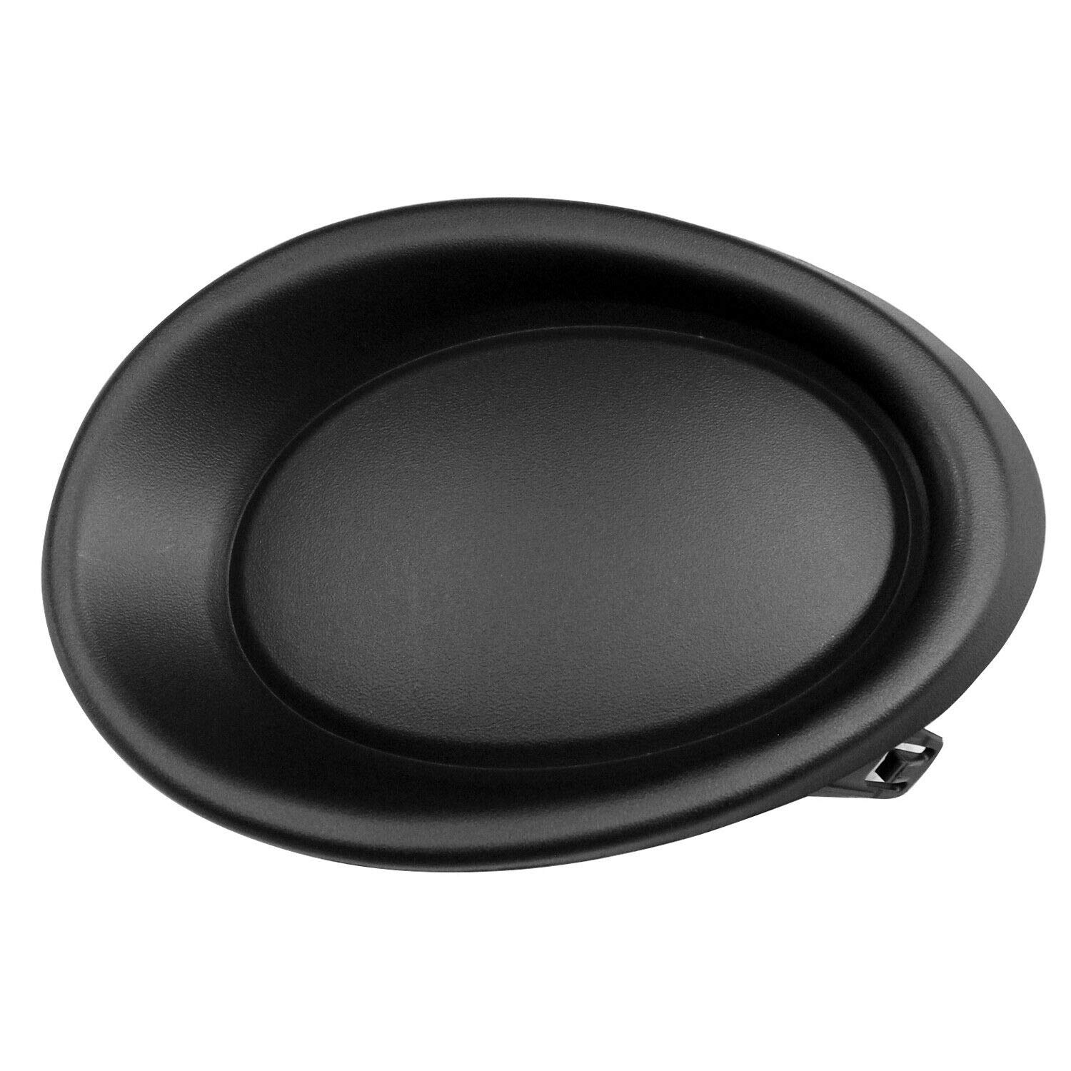 DAT AUTO PARTS Left Front Driver Side Fog Light Cover Replacement for 17-19 Nissan Rogue Sport Black Textured NI1038155 622576MA5A