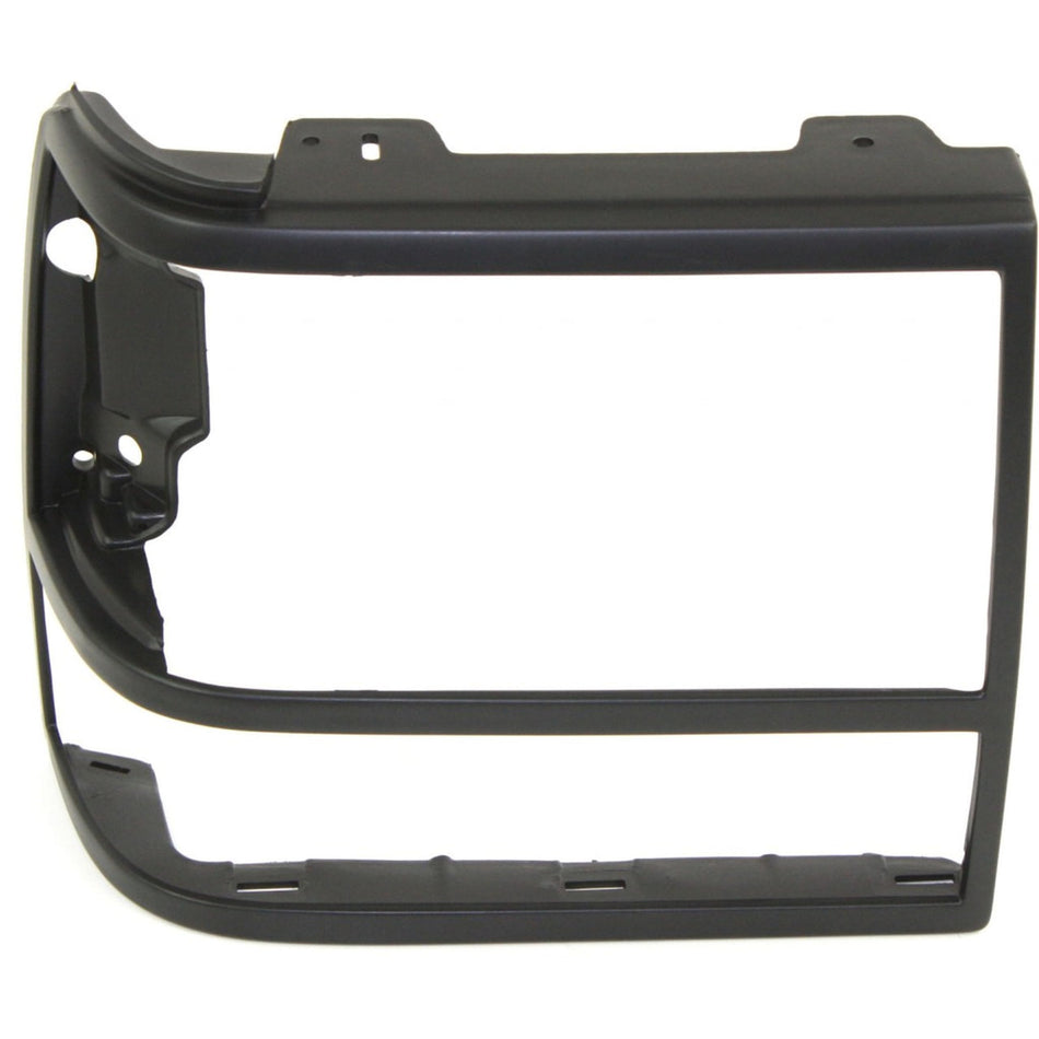 Front Passenger Side HeadLight Door Bezel Grille, For 89-90 Ford Bronco II, 89-92 Ranger Pickup 2WD & 4WD, 91-94 Explorer & Explorer Eddie Bauer, W...