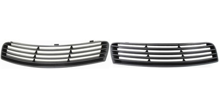 DAT AUTO PARTS Front Left Driver And Right Passenger Side Pair Bumper Fog Light Cover Grille Trim Replacement For 2005 - 2010 Chevrolet Cobalt Dark...