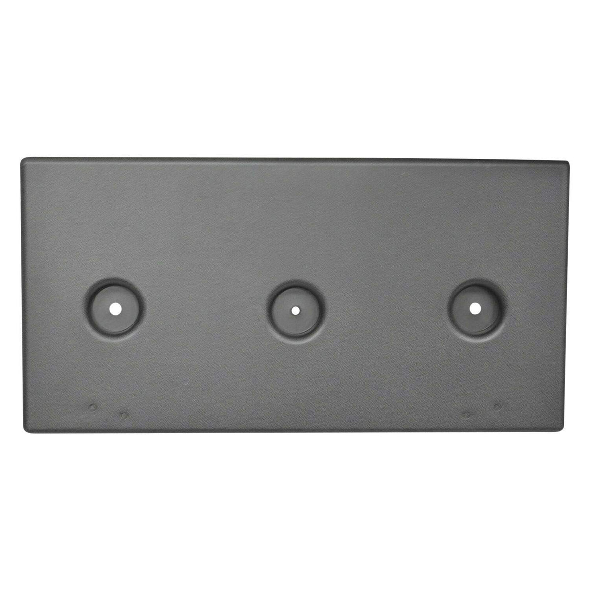 DAT AUTO PARTS Front License Plate Bracket Replacement for 19-20 Hyundai Elantra Without Intelligent Cruise Black Textured HY1068114 2054830382