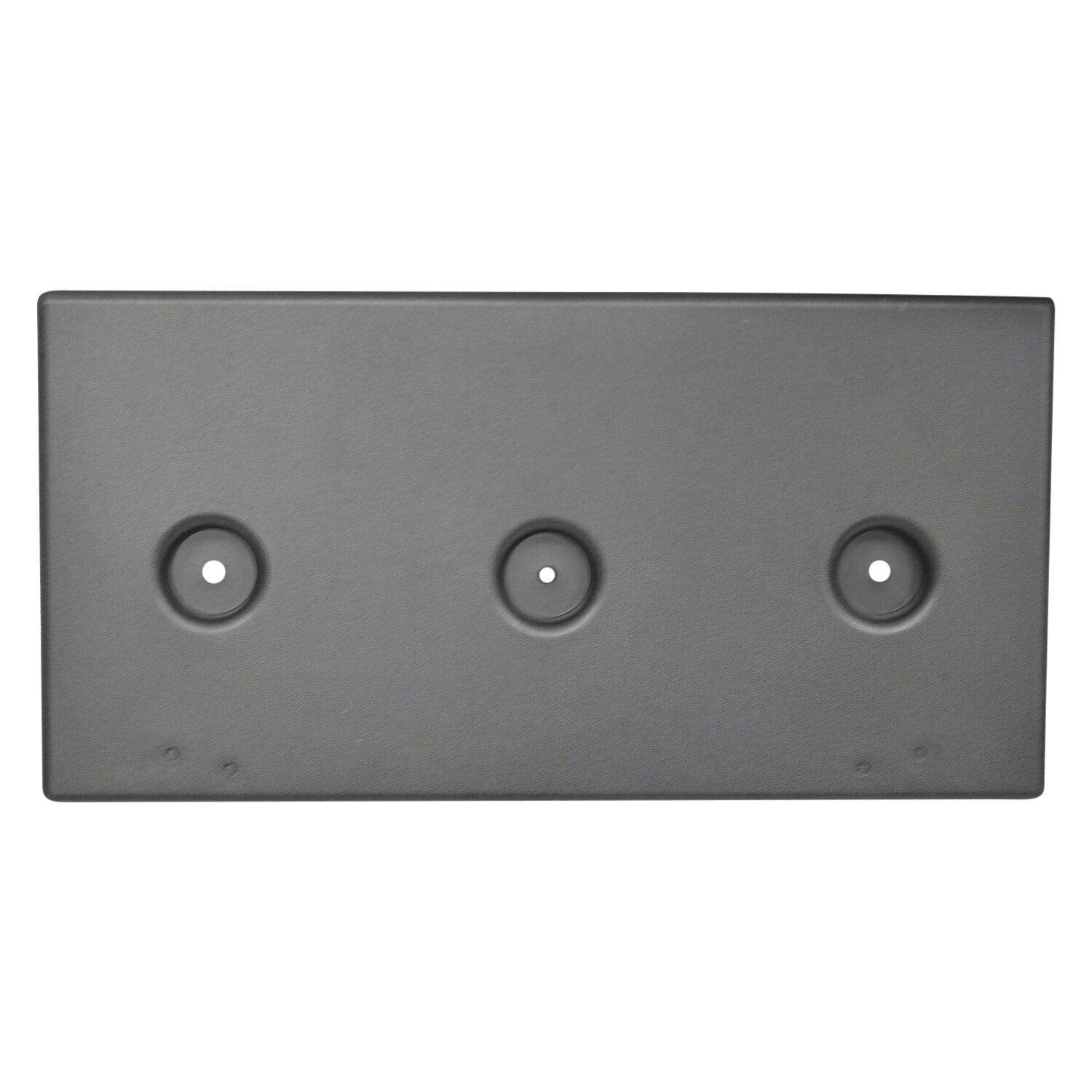 DAT AUTO PARTS Front License Plate Bracket Replacement for 19-20 Hyundai Elantra Without Intelligent Cruise Black Textured HY1068114 2054830382