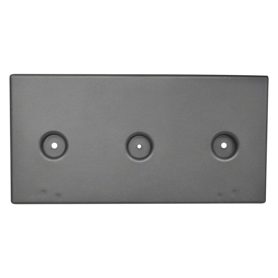 DAT AUTO PARTS Front License Plate Bracket Replacement for 19-20 Hyundai Elantra Without Intelligent Cruise Black Textured HY1068114 2054830382