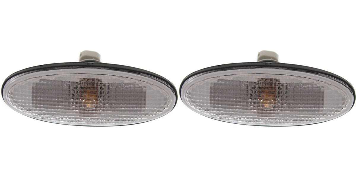 DAT AUTO PARTS SIDE REPEATER LIGHT SET OF TWO REPLACEMENT FOR 05-11 MERCURY MARINER LEFT DRIVER AND RIGHT PASSENGER SIDE PAIR MA2570104 MA2570104
