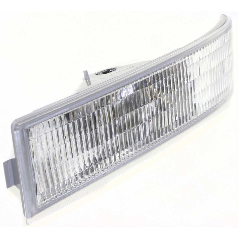 DAT AUTO PARTS Front Left Driver Side Parking Signal Light Lamp Lens Housing Side Marker Replacement for 1995-2005 Chevrolet Astro Clear Lens GM252...