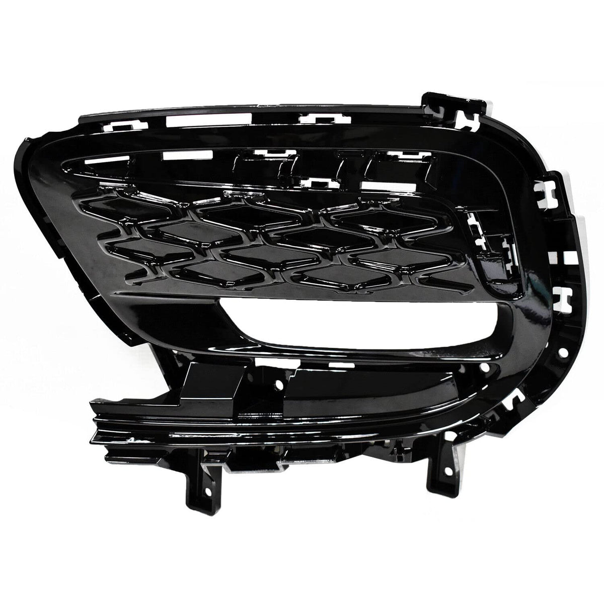 DAT AUTO PARTS Front Left Driver Side Fog Light Bumper Cover Grille Molding Insert Bezel Trim Replacement For 2021 - 2022 Chrysler Pacifica Van Glo...