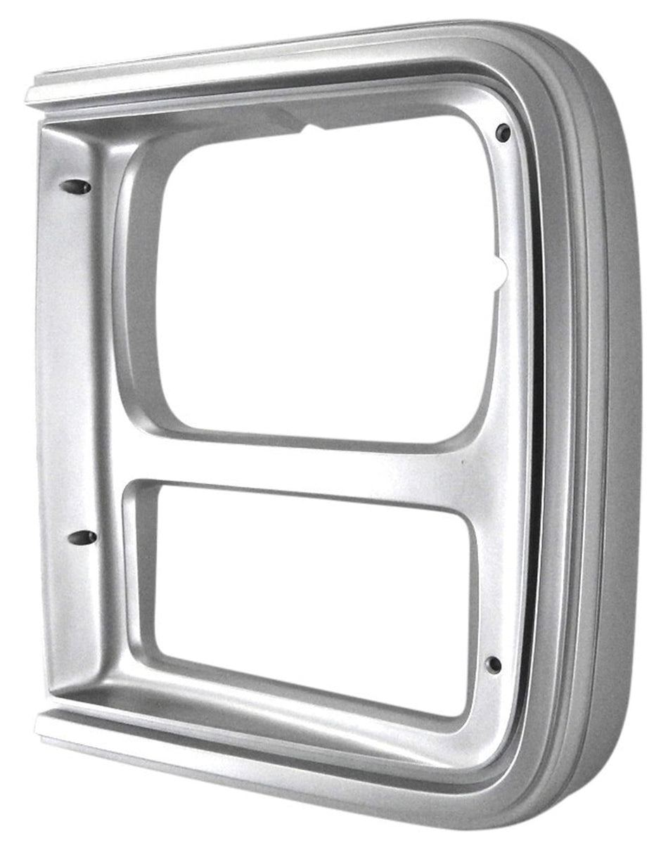 Front Left Driver Side HeadLight Door Grille Bezel Trim, For 1985-1991 Chevrolet P30, and GMC Van Fullsize, Except Models With Chrome Grille, With ...