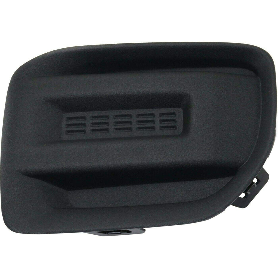 DAT AUTO PARTS Front Left Driver Side Fog Light Hole Cover Trim Lamp Molding Bumper Insert Replacement For 2015-2020 GMC Canyon Pickup Truck Black ...
