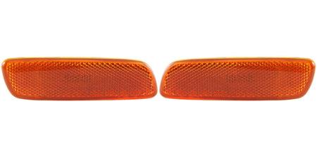 Front Left Driver & Right Passenger Set Marker Light Assembly Turn Signal Lens Housing Pair Replacement For 1998-2005 Lexus GS300 2001-2005 Prius 2...