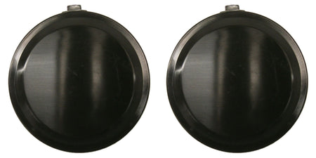 DAT AUTO PARTS Front Left Driver & Right Passenger Set Fog Light Hole Cover Trim Bumper Insert Replacement for 2007-2014 Chevy Tahoe Suburban GMC Y...