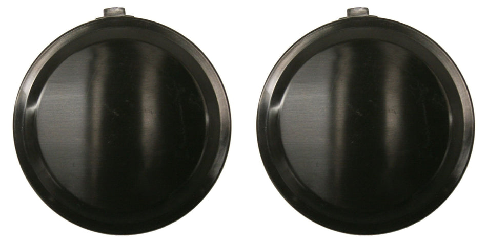 DAT AUTO PARTS Front Left Driver & Right Passenger Set Fog Light Hole Cover Trim Bumper Insert Replacement for 2007-2014 Chevy Tahoe Suburban GMC Y...